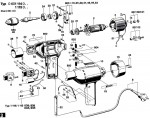 Bosch 0 601 114 103  Drill 220 V / Eu Spare Parts